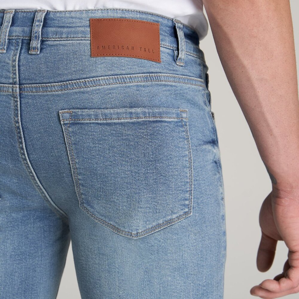 American Tall Travis SKINNY Jeans for Tall Men in New Fade Size 34 / 36 / New